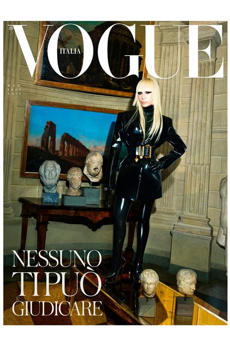 intervista donatella versace vogue|donatella versace interviews.